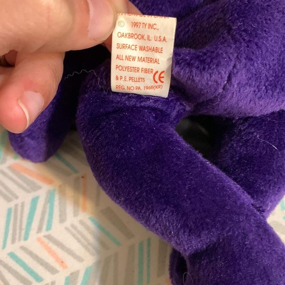 Rare  beanie baby princess Diana 1997 beanie baby with Spacing and tag - Picture 4 of 7